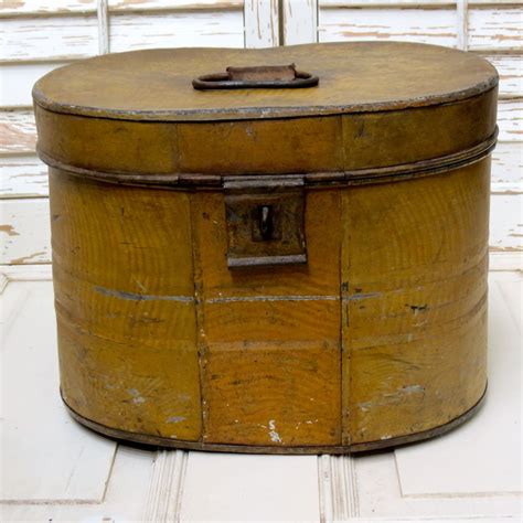 old metal hat box|vintage style hat boxes.